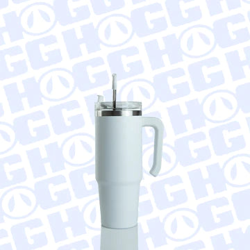 30oz Stanley Dupe (White) - Custom
