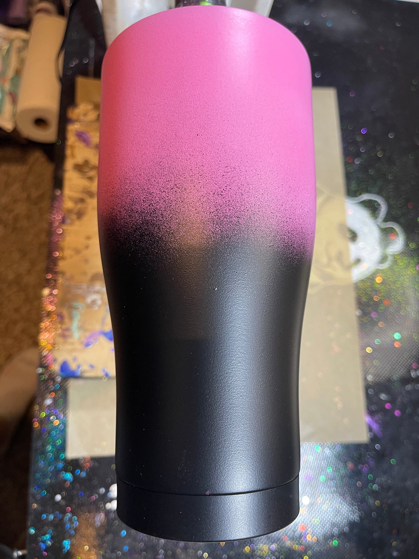 30oz Pink Ombré Modern Curve Tumbler
