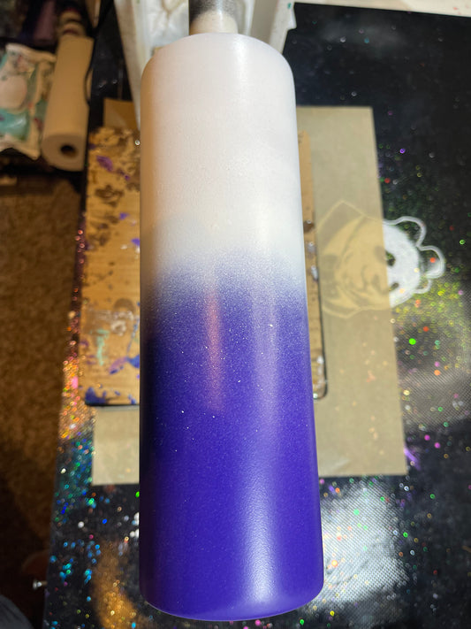 30oz Purple Ombré Skinny Tumbler