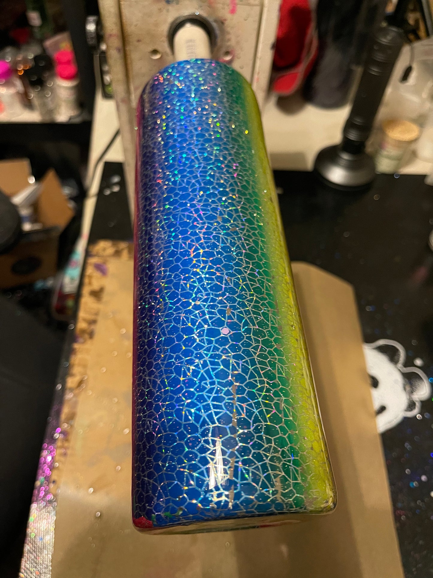 30oz Rainbow Foil Cup